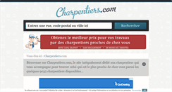 Desktop Screenshot of charpentiers.com